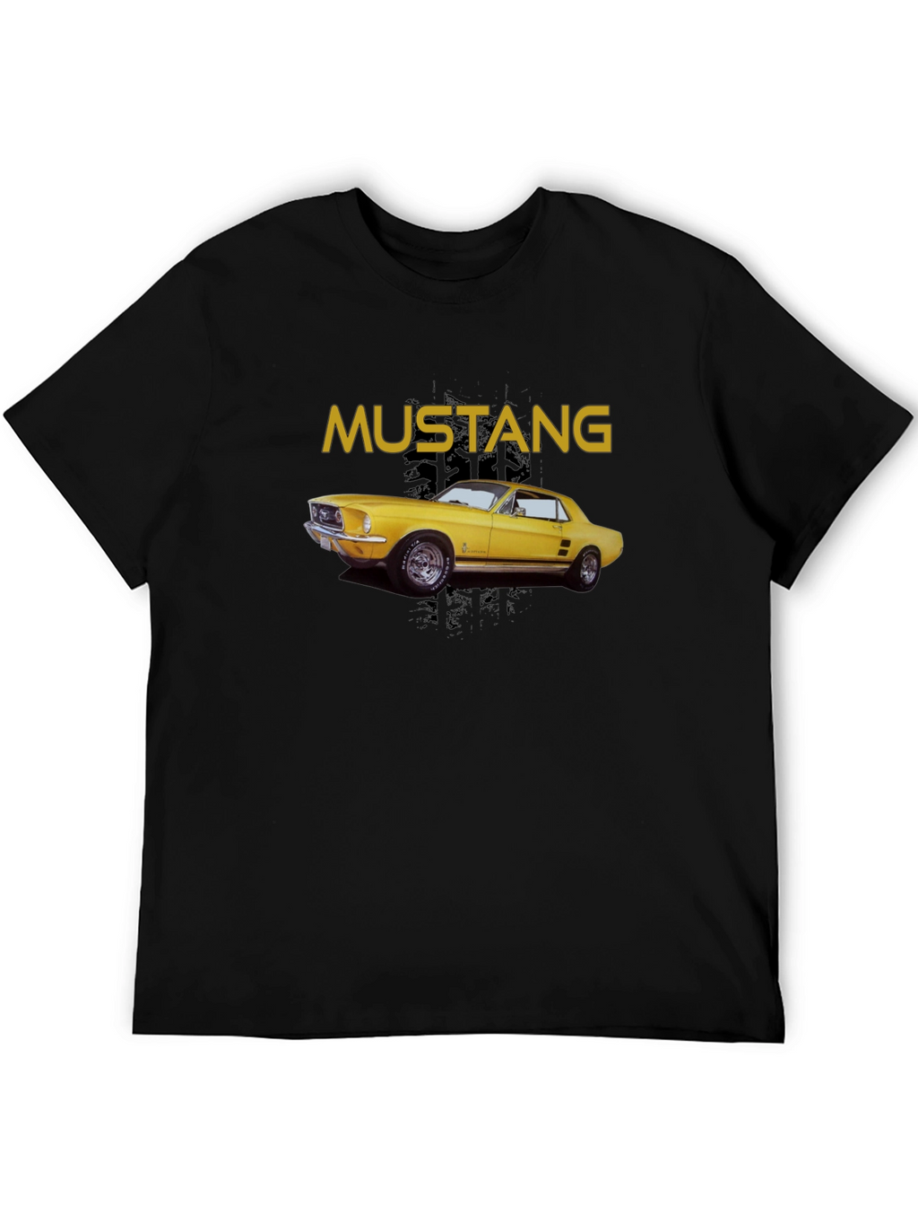 Mustang Classic Car Graphic T-Shirt