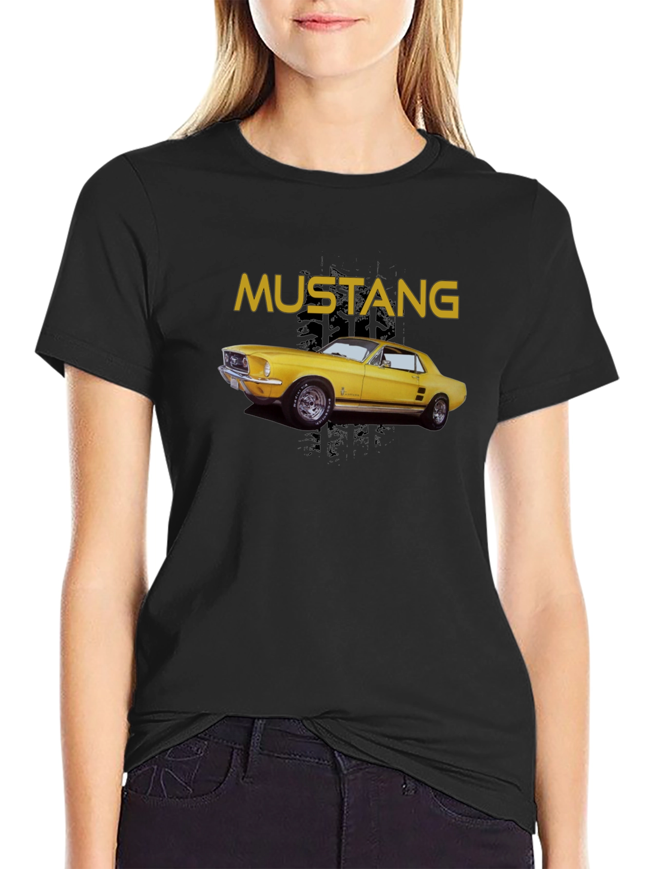 Mustang Classic Car Graphic T-Shirt