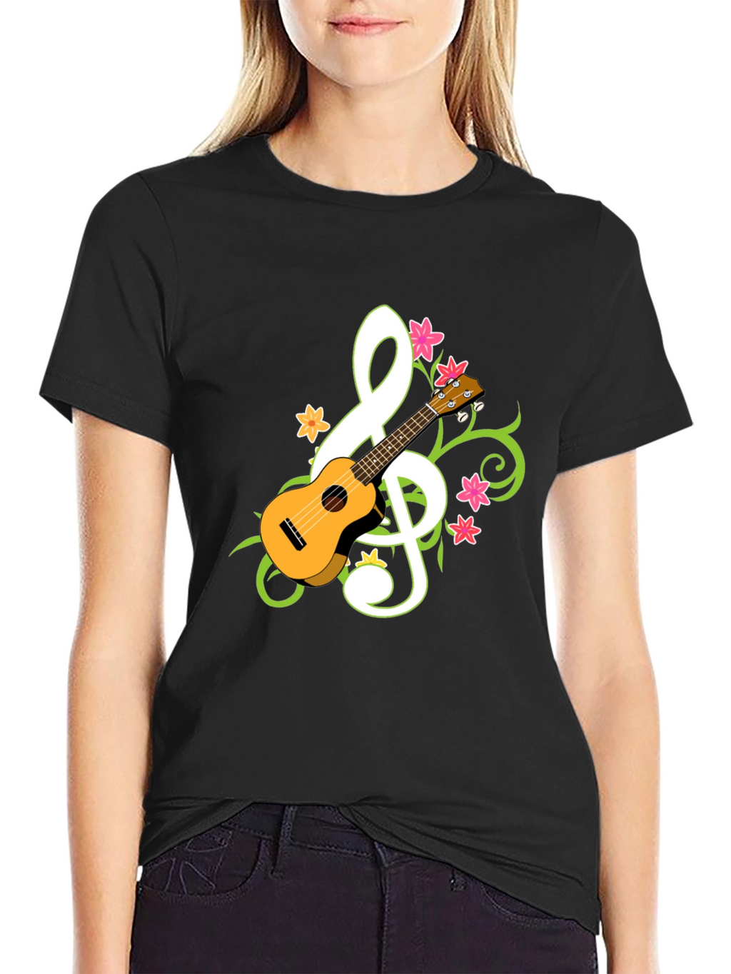 Musical Ukulele T-Shirt