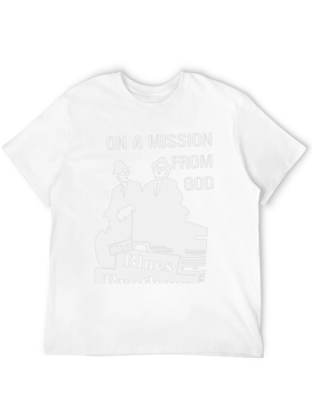 Blues Brothers Mission From God Graphic T-Shirt