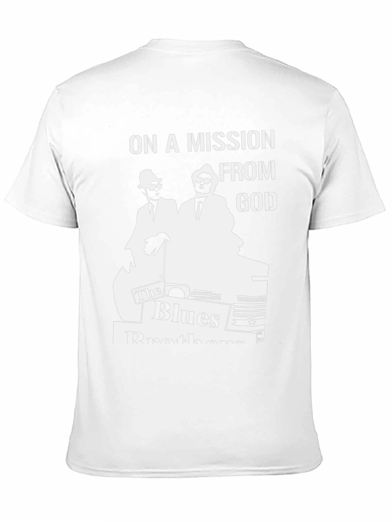 Blues Brothers Mission From God Graphic T-Shirt