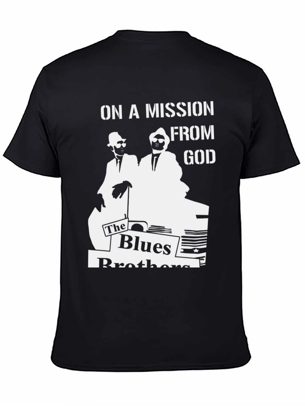 Blues Brothers Mission From God Graphic T-Shirt