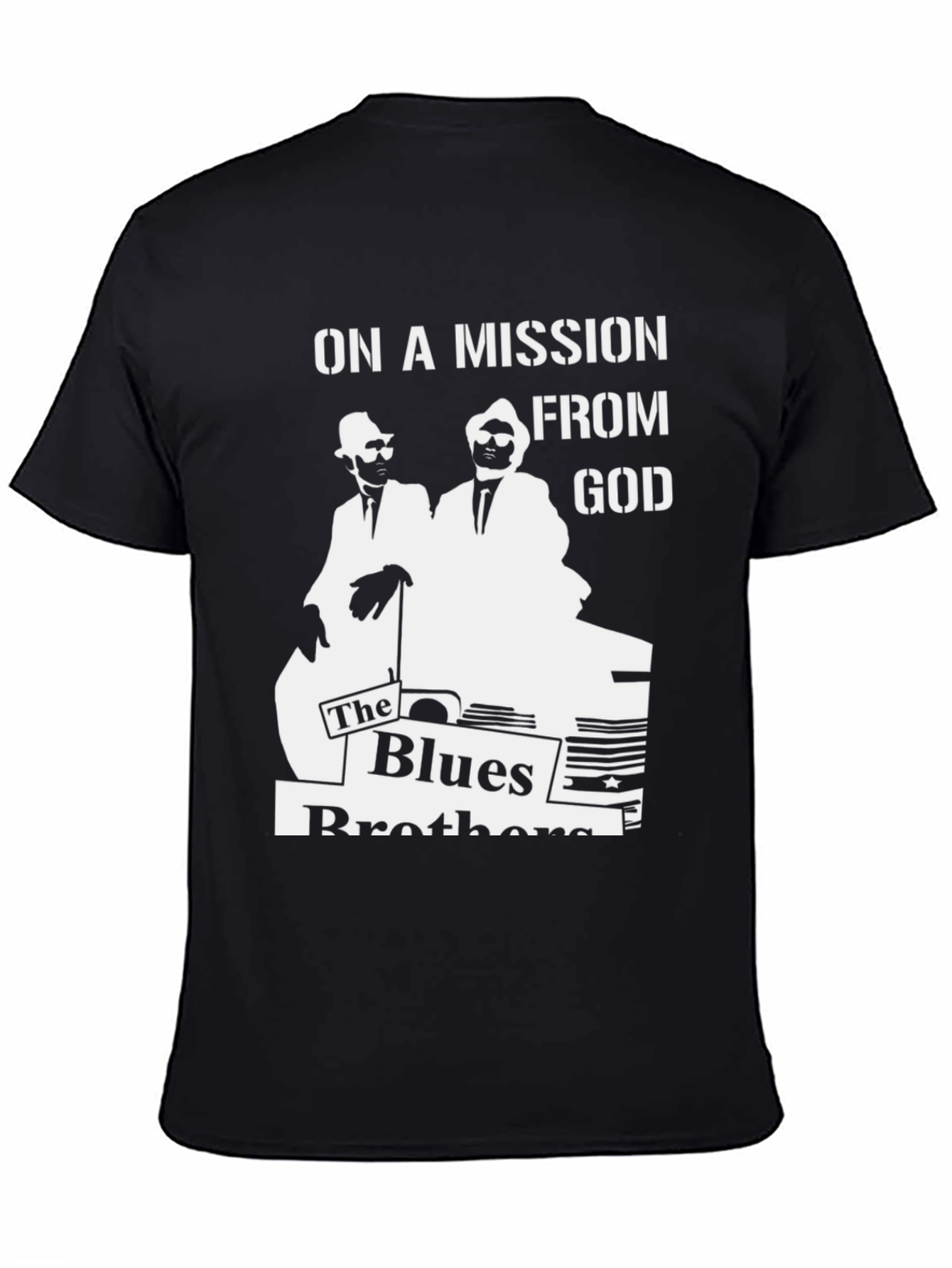 Blues Brothers Mission From God Graphic T-Shirt