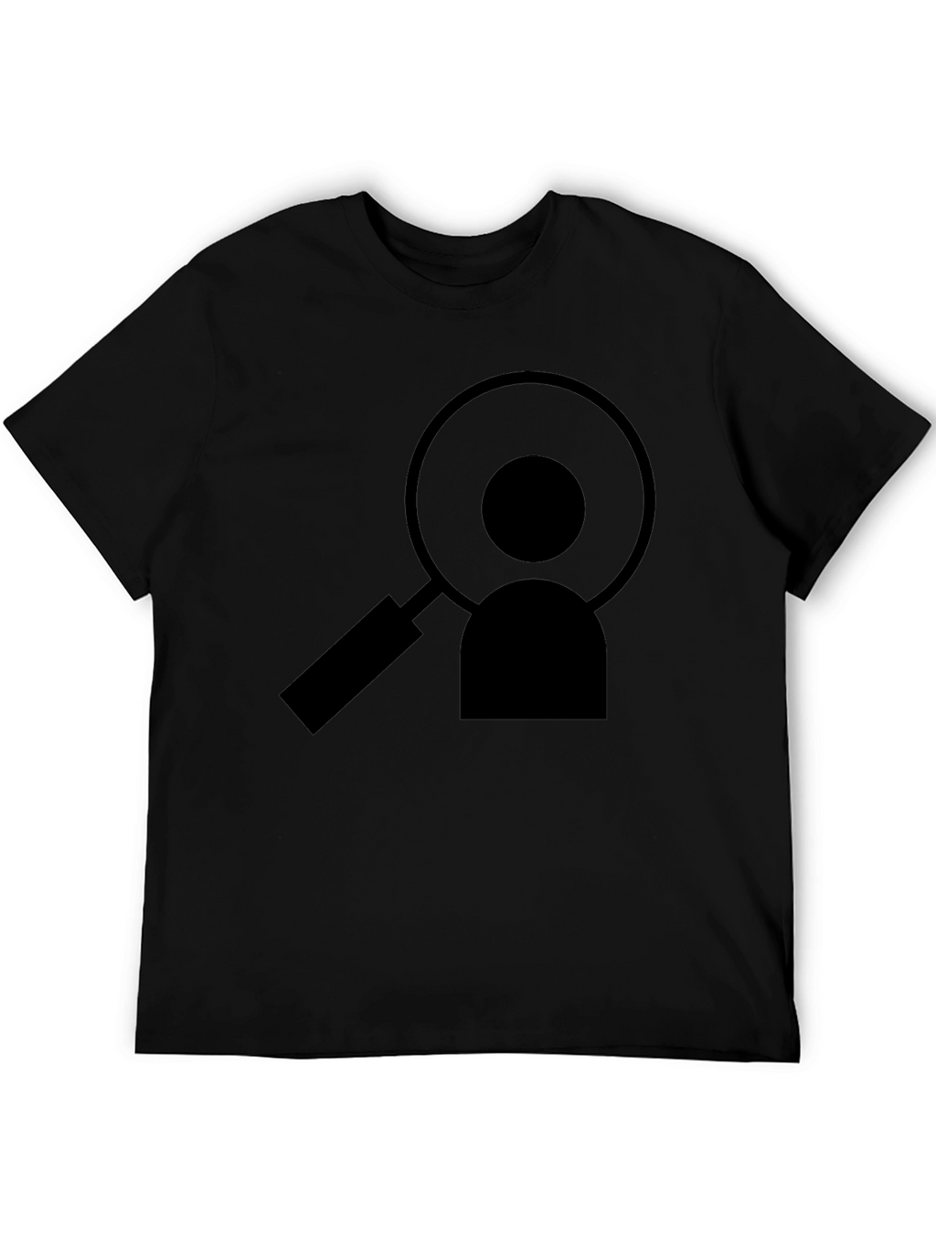 Black T-Shirt with Recruiting Graphic
