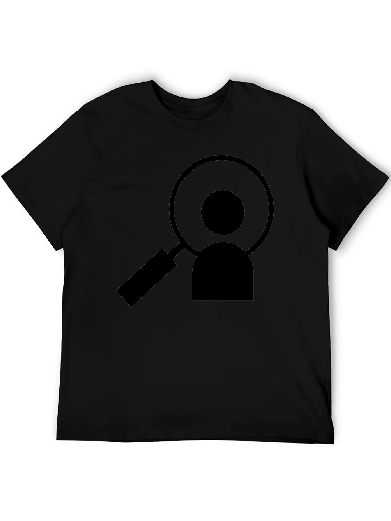 Black T-Shirt with Recruiting Graphic