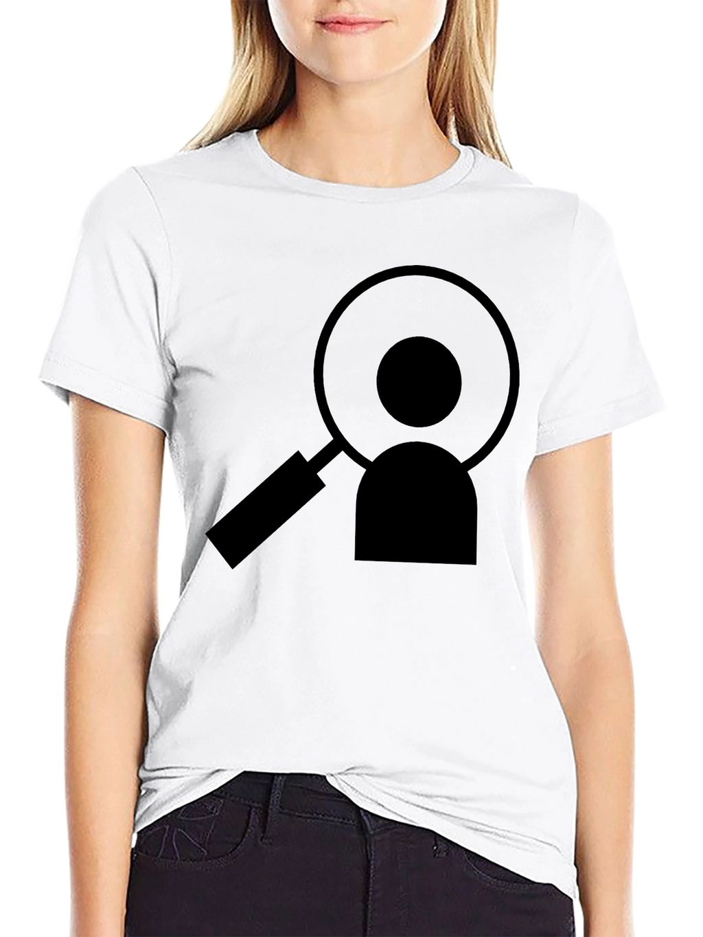 Black T-Shirt with Recruiting Graphic