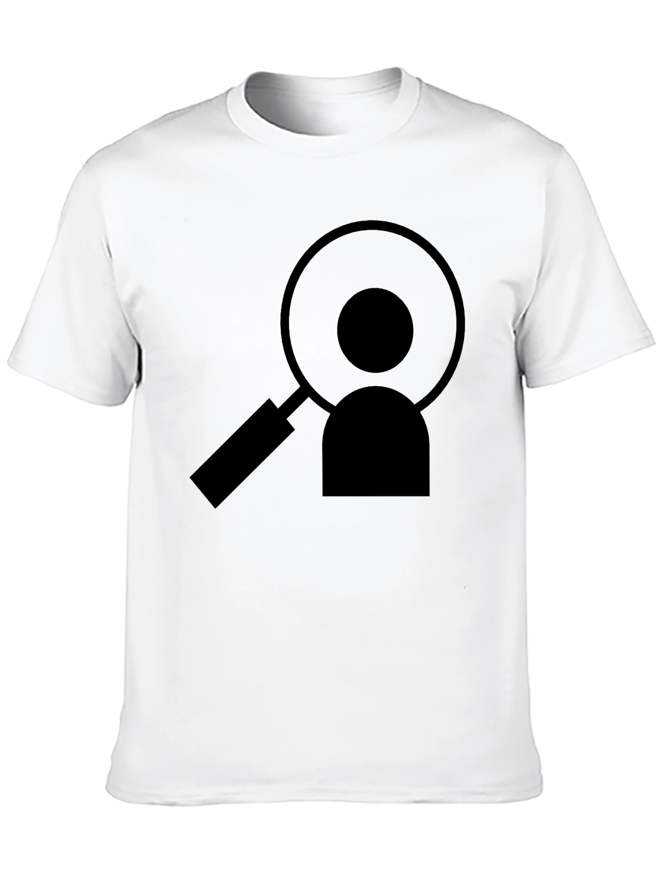 Black T-Shirt with Recruiting Graphic
