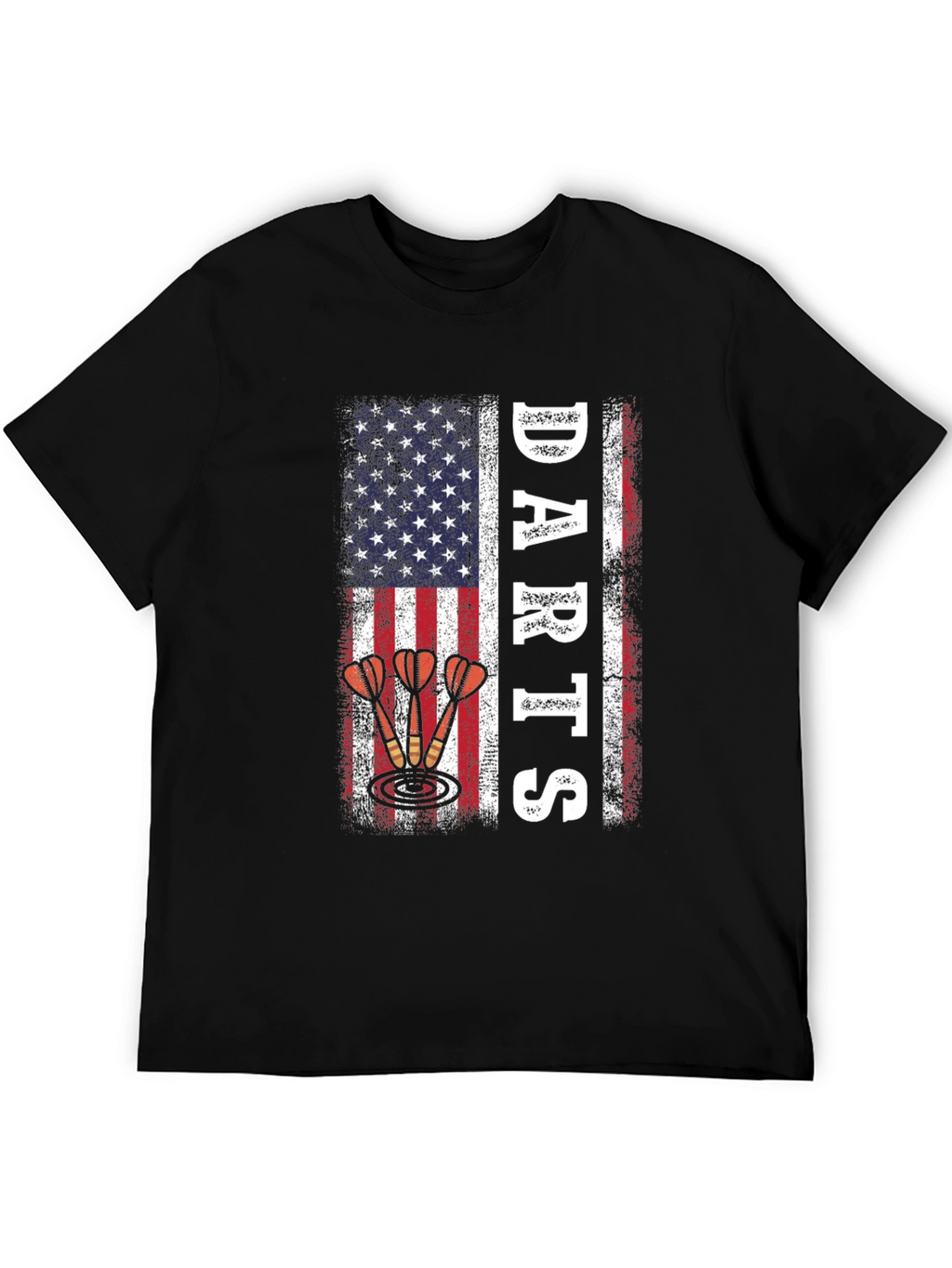 Darts American Flag Patriotic T-Shirt