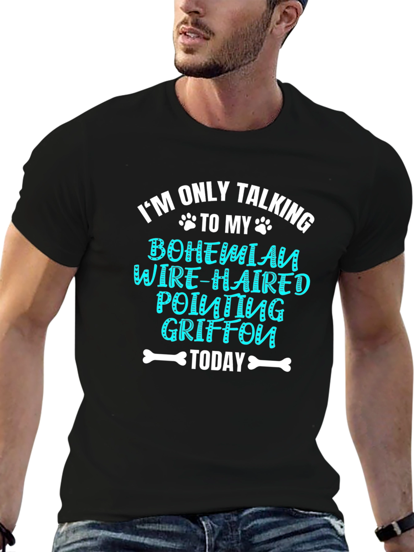 Bohemian Wire-Haired Griffon T-Shirt: Dog Lover Tee