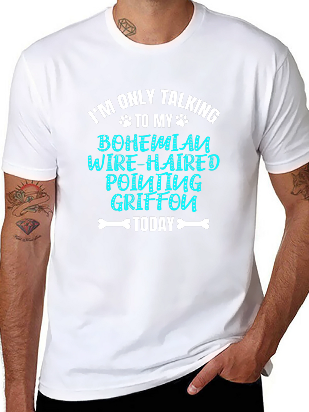Bohemian Wire-Haired Griffon T-Shirt: Dog Lover Tee