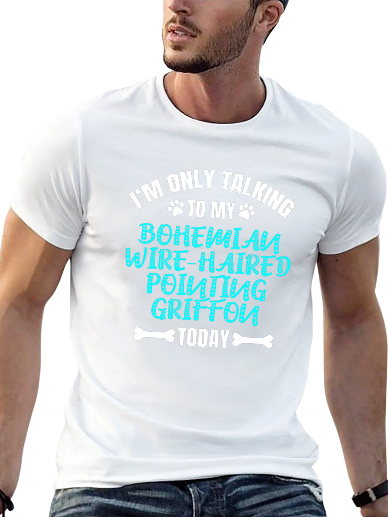 Bohemian Wire-Haired Griffon T-Shirt: Dog Lover Tee