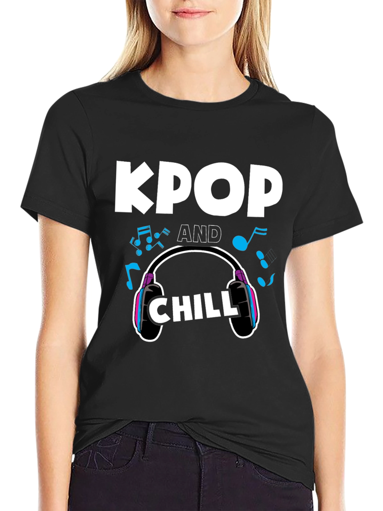 KPOP and Chill Graphic Tee