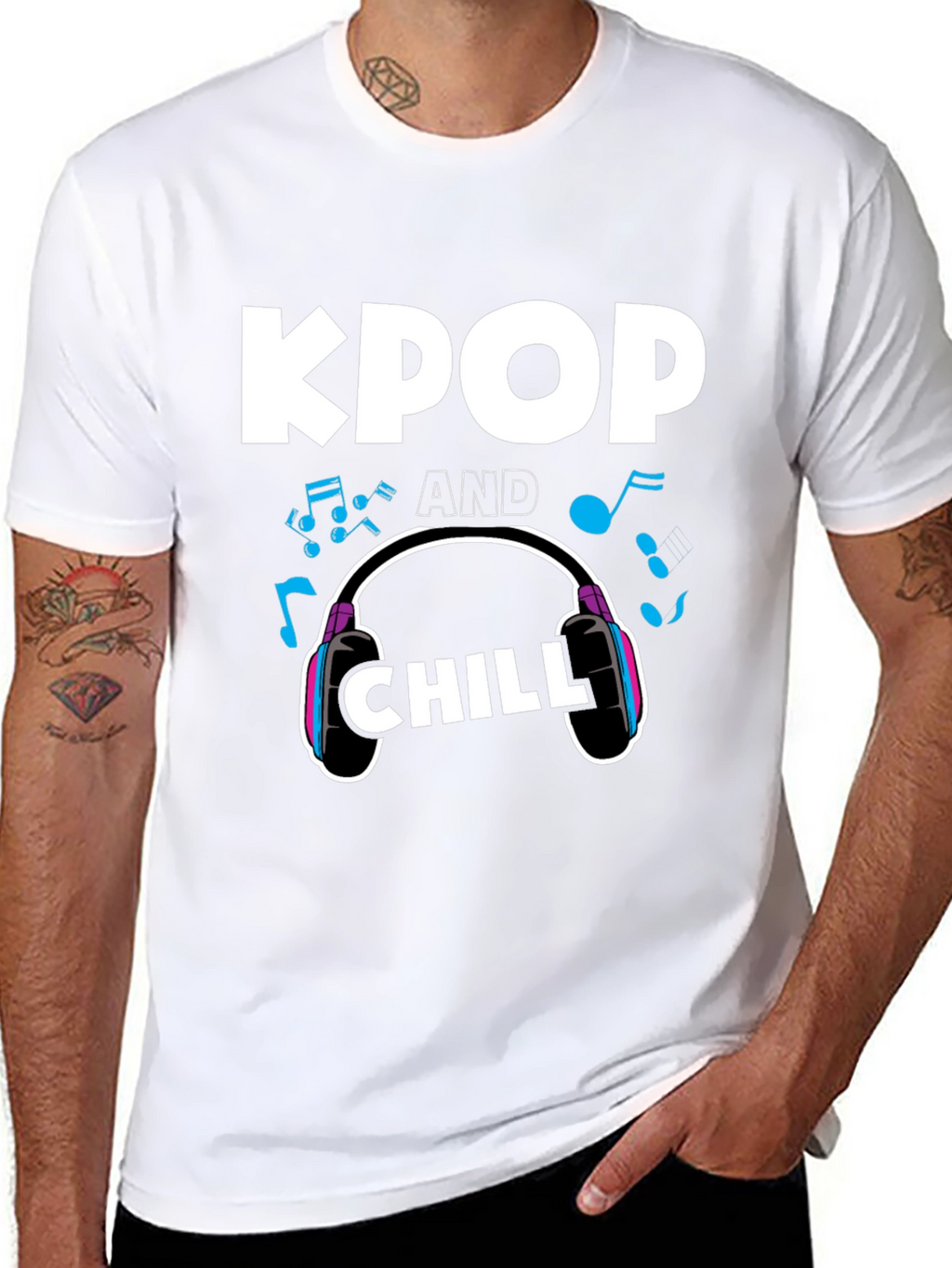 KPOP and Chill Graphic Tee
