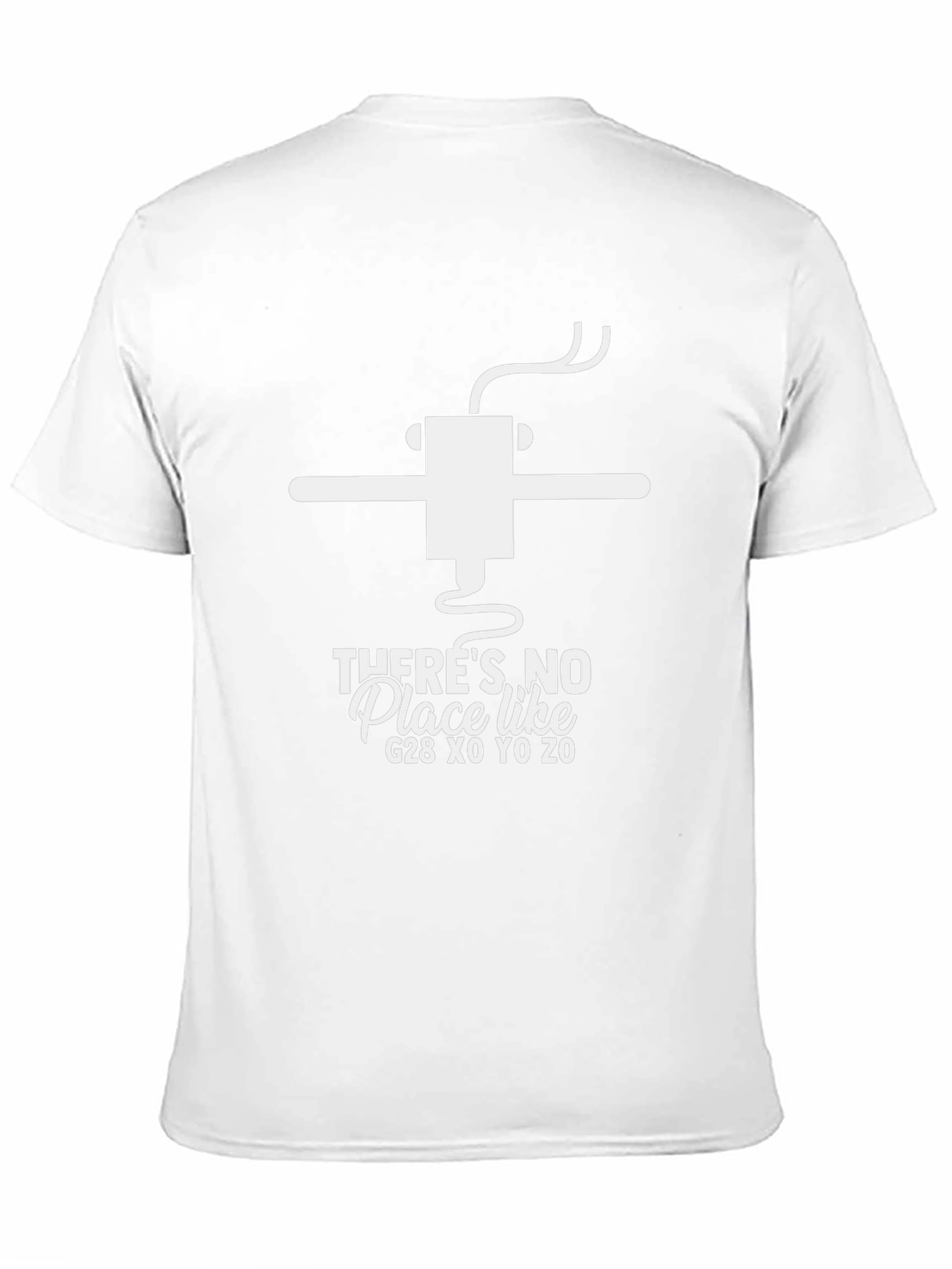 Theres No Place Like G28 Funny CNC T-Shirt