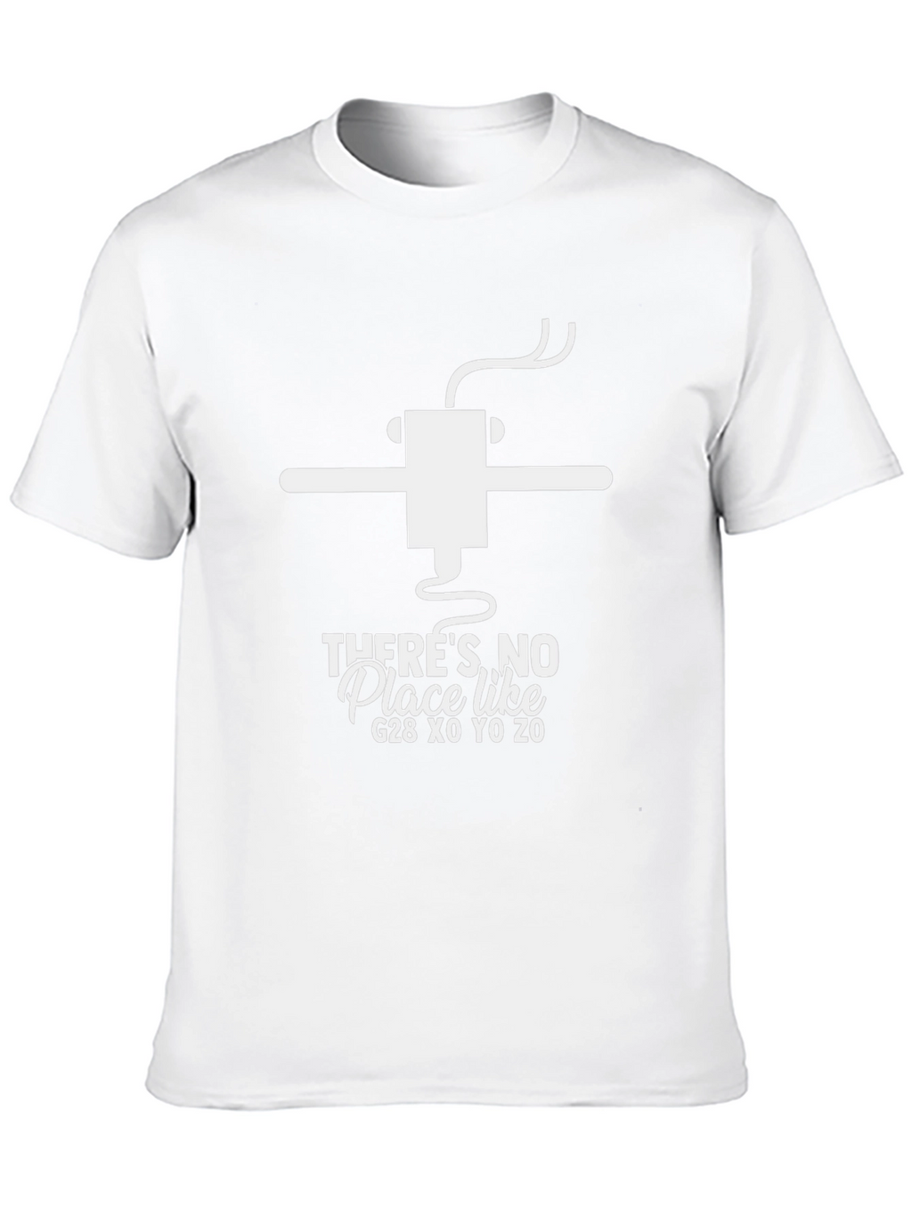 Theres No Place Like G28 Funny CNC T-Shirt