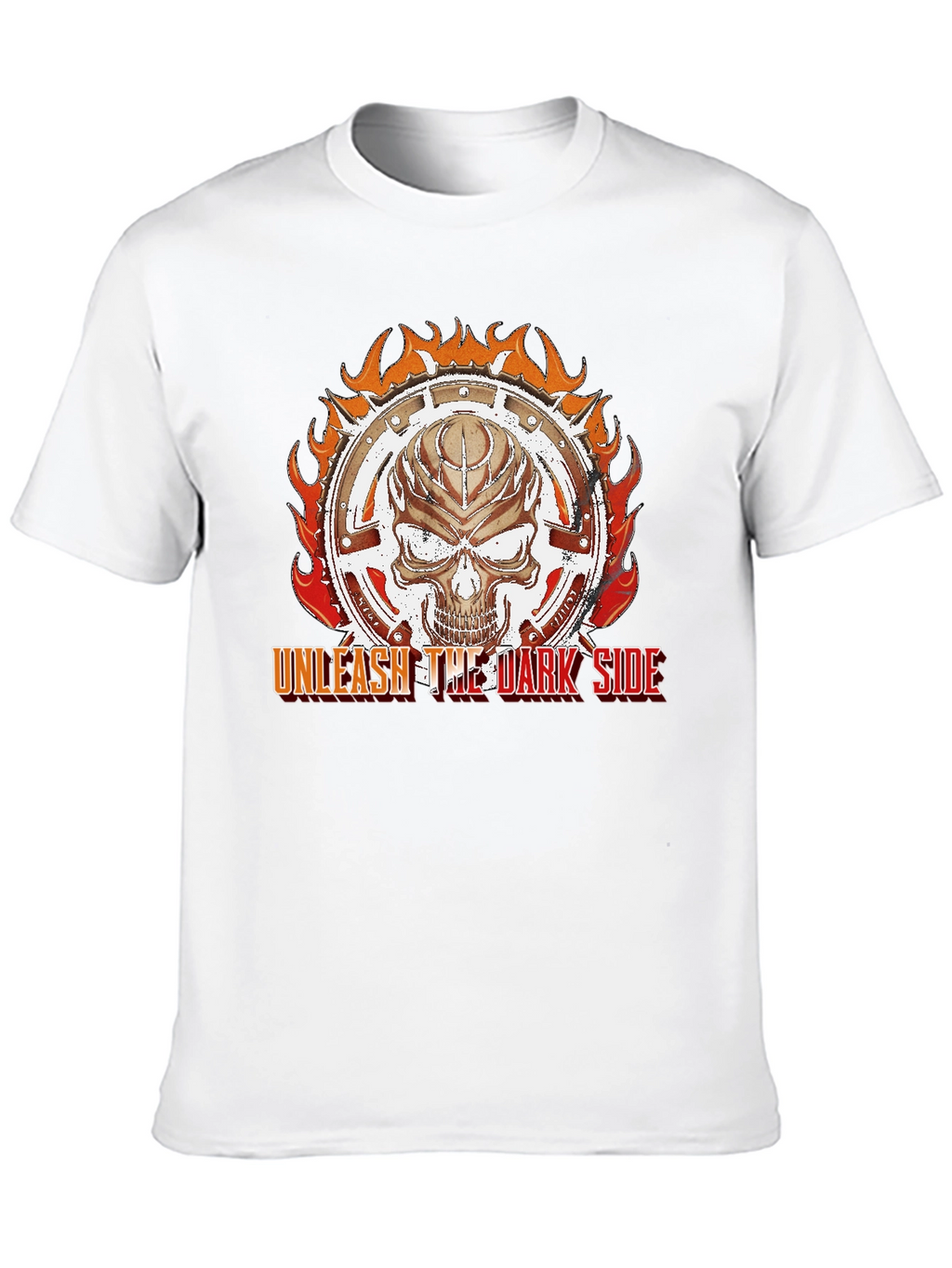 Unleash the Dark Side T-Shirt Skull Graphic Tee