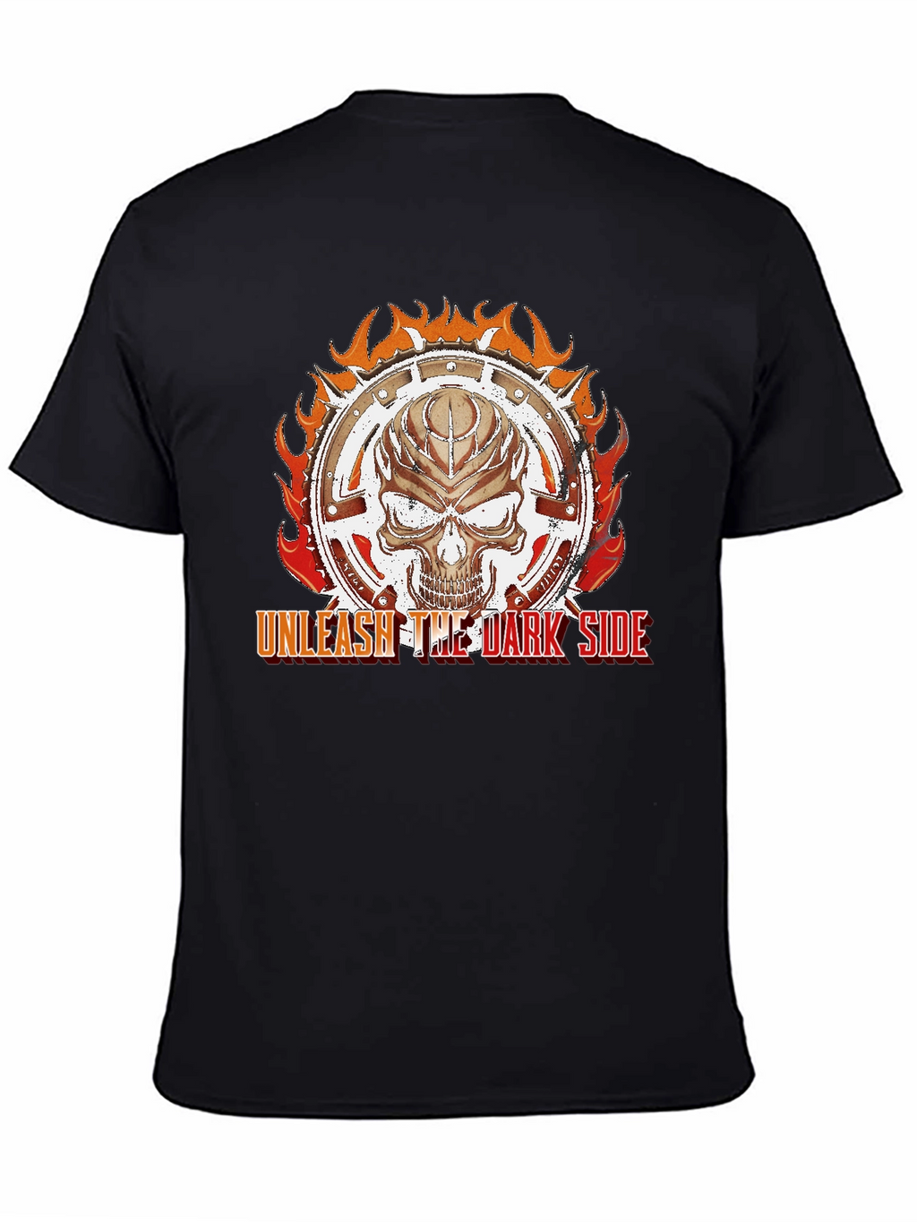 Unleash the Dark Side T-Shirt Skull Graphic Tee