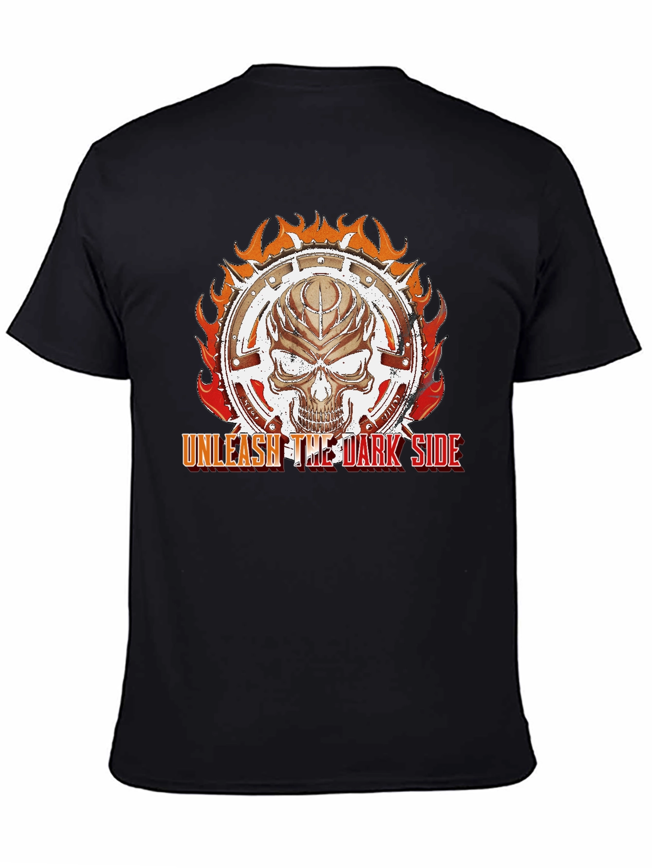 Unleash the Dark Side T-Shirt Skull Graphic Tee