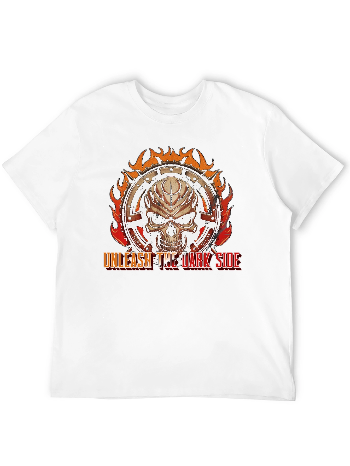 Unleash the Dark Side T-Shirt Skull Graphic Tee