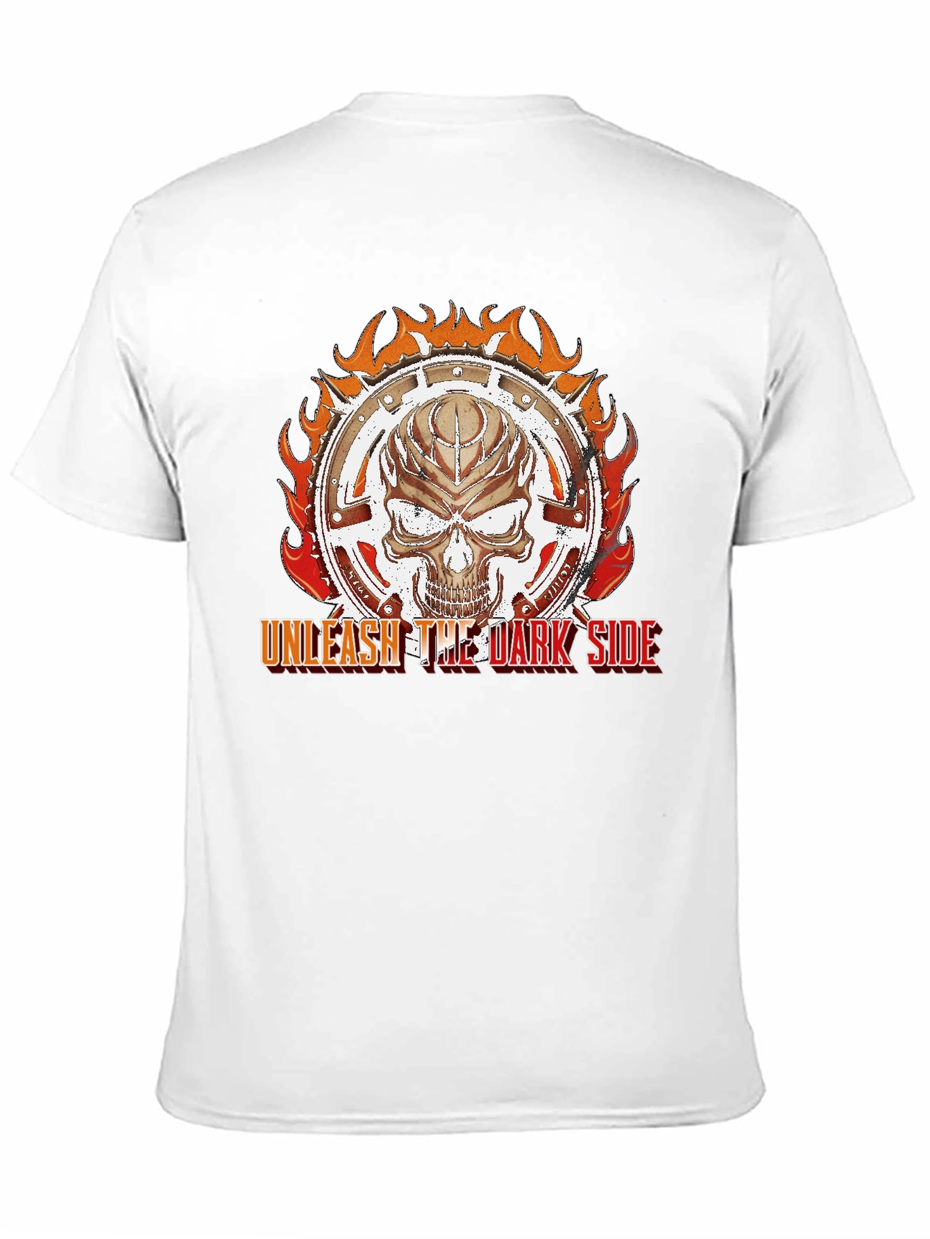 Unleash the Dark Side T-Shirt Skull Graphic Tee