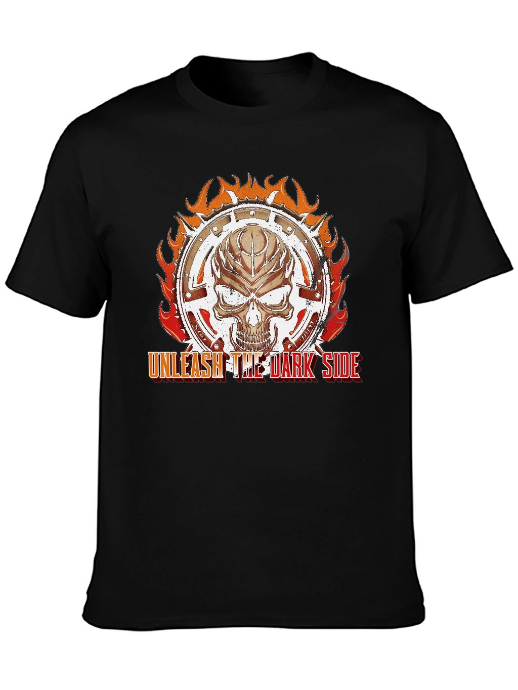 Unleash the Dark Side T-Shirt Skull Graphic Tee