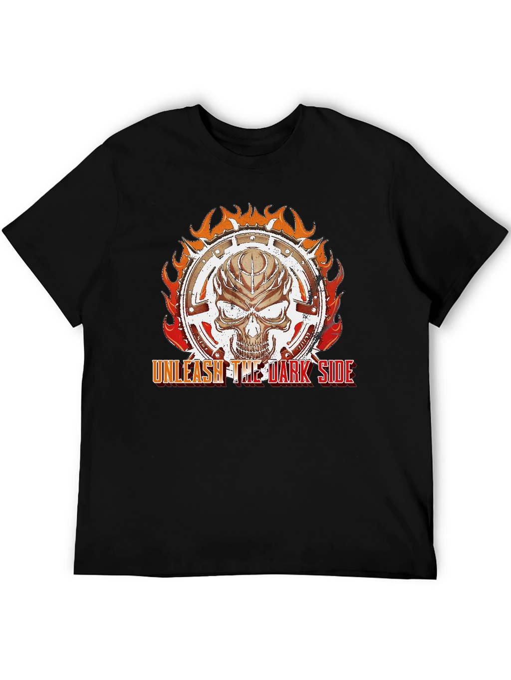 Unleash the Dark Side T-Shirt Skull Graphic Tee