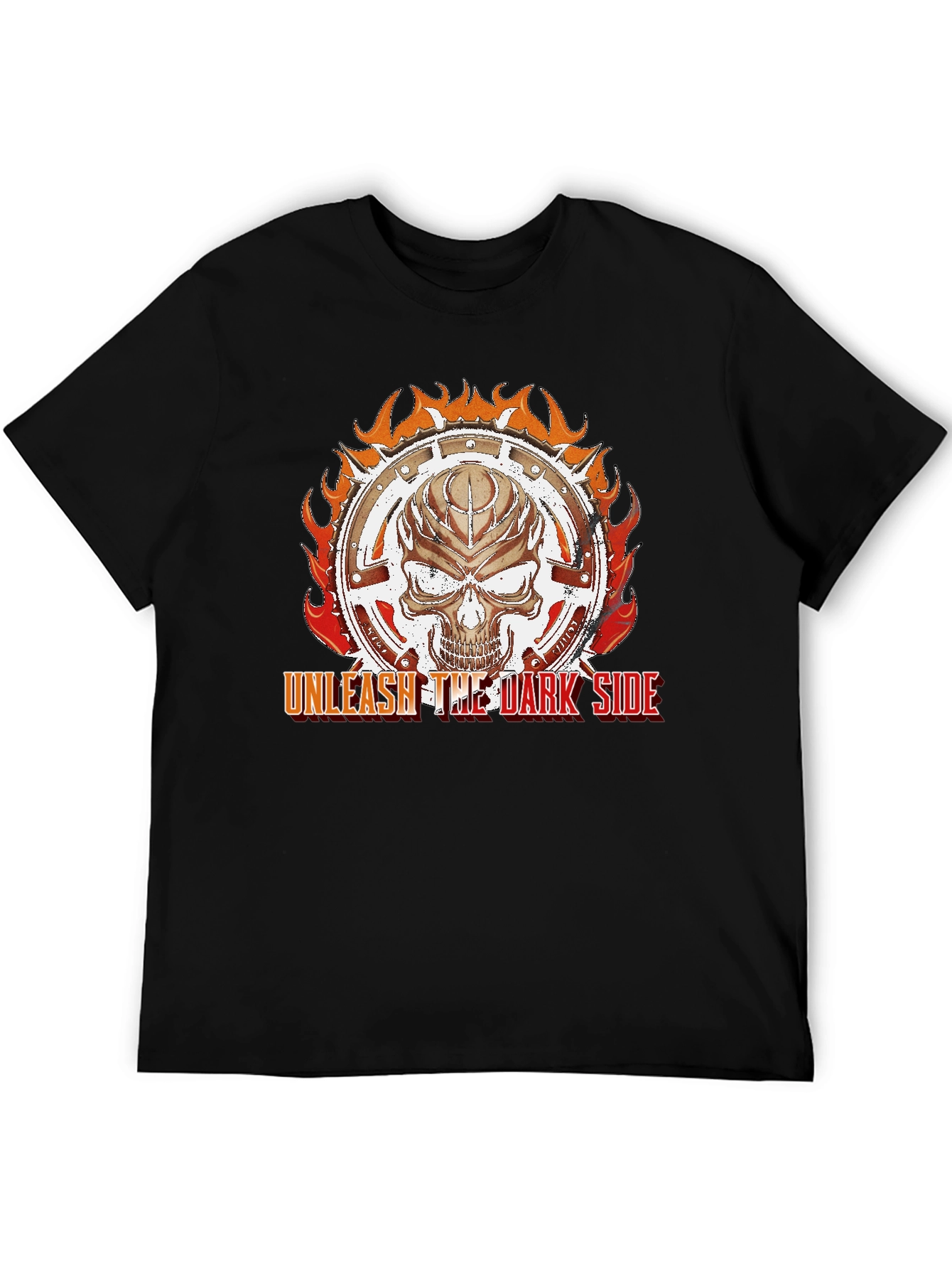 Unleash the Dark Side T-Shirt Skull Graphic Tee
