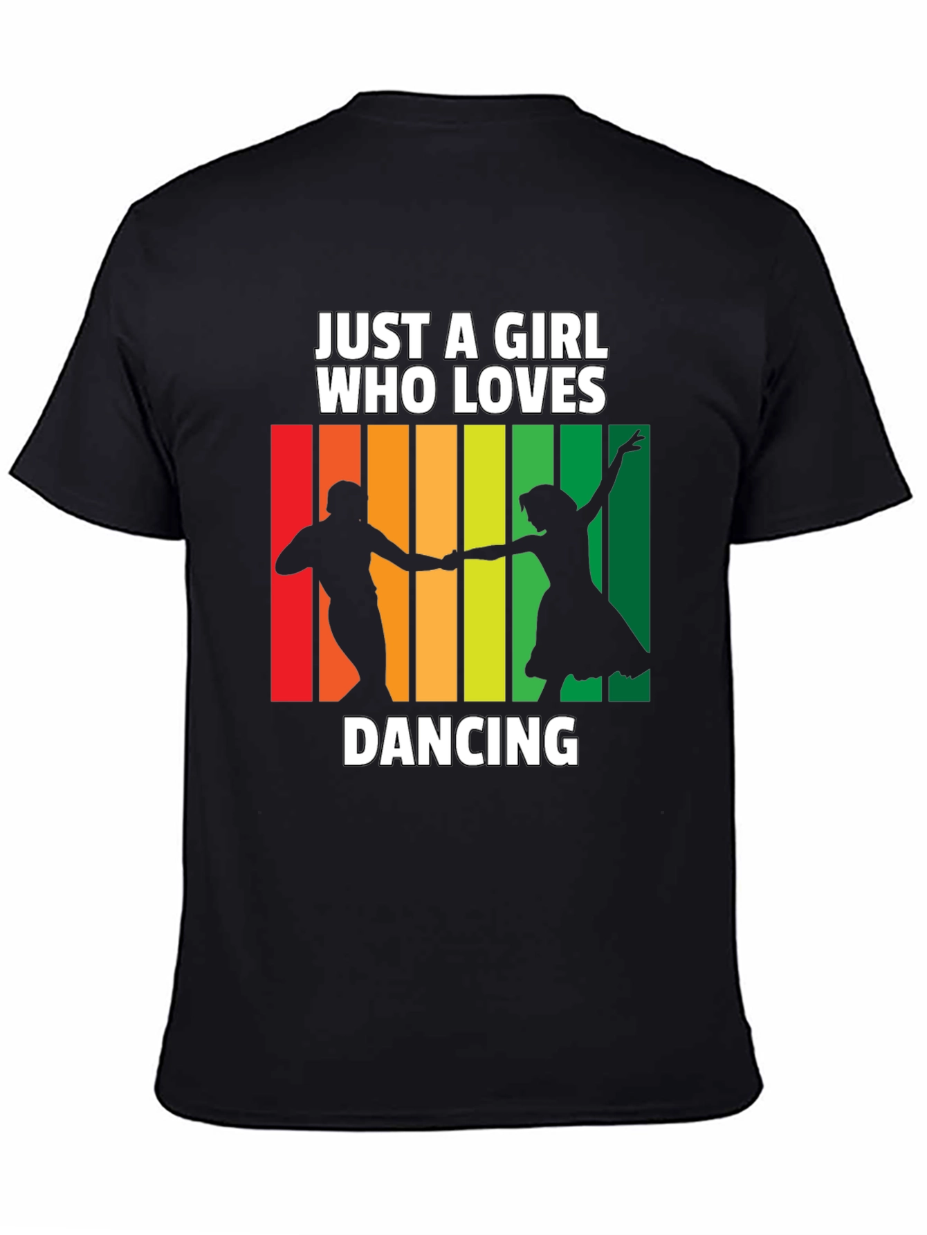 Dancing Lover T-Shirt: Just a Girl Who Loves Dancing Tee
