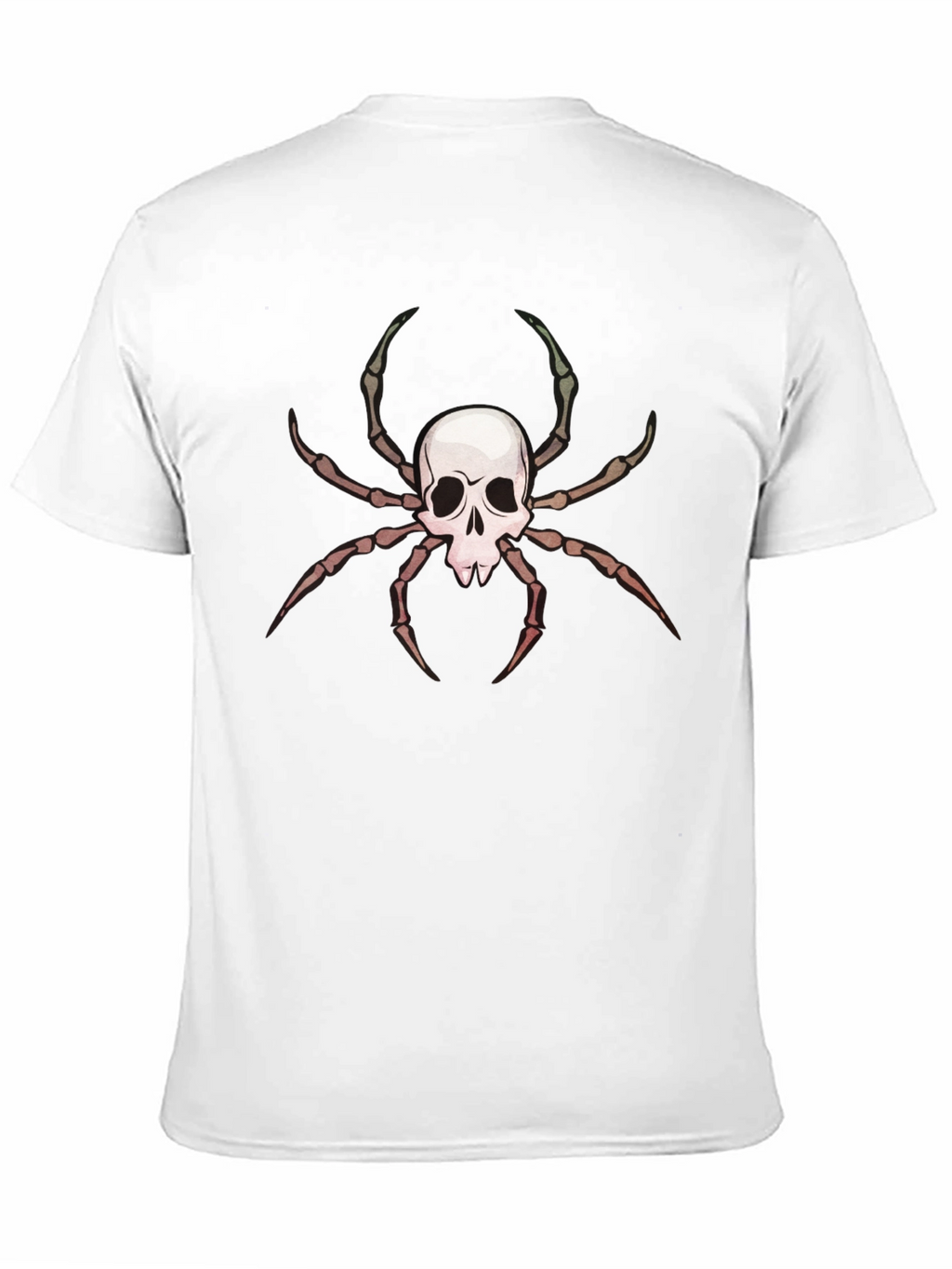 Skull Spider Graphic Tee - Mens Black T-Shirt