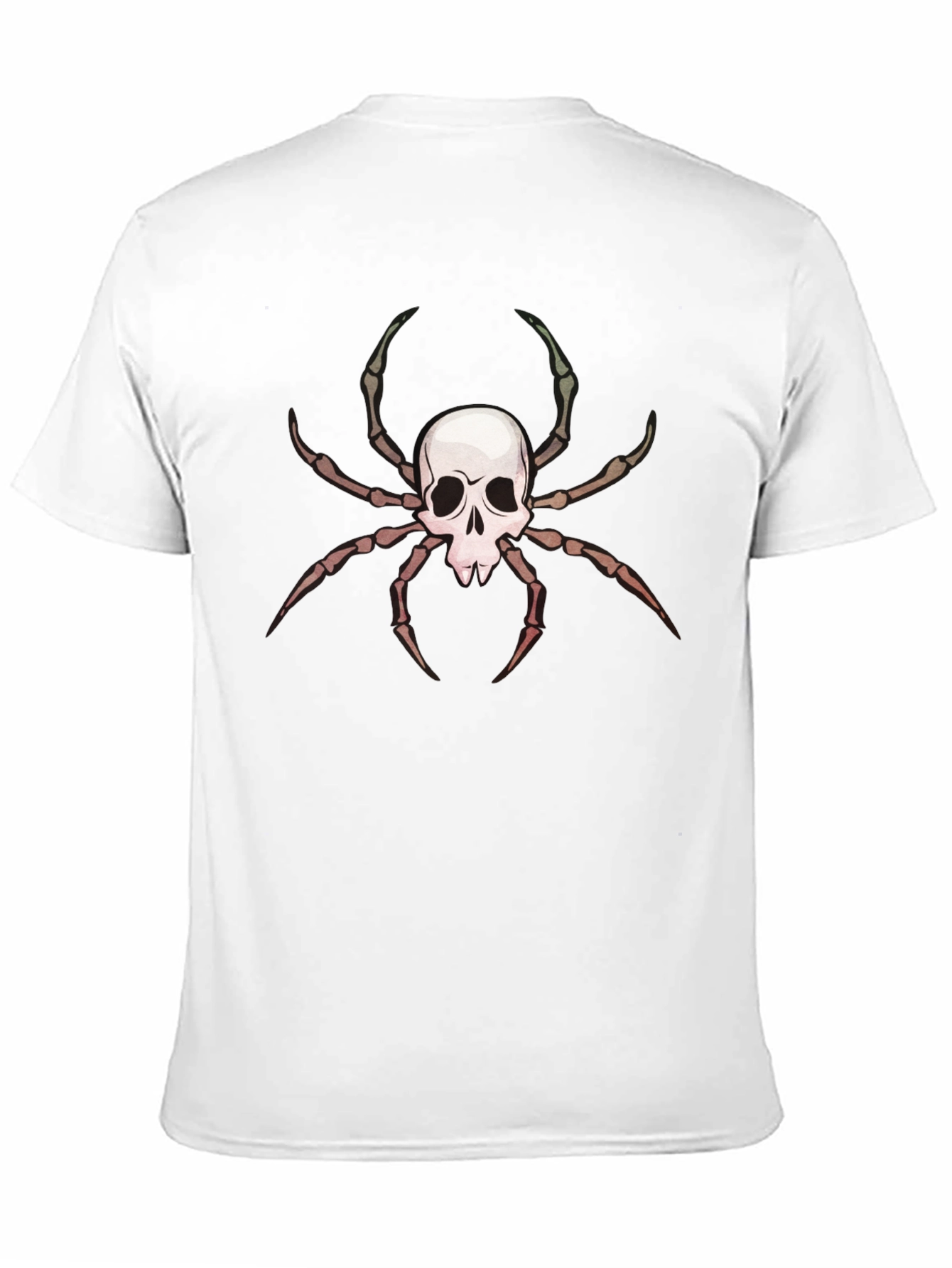 Skull Spider Graphic Tee - Mens Black T-Shirt