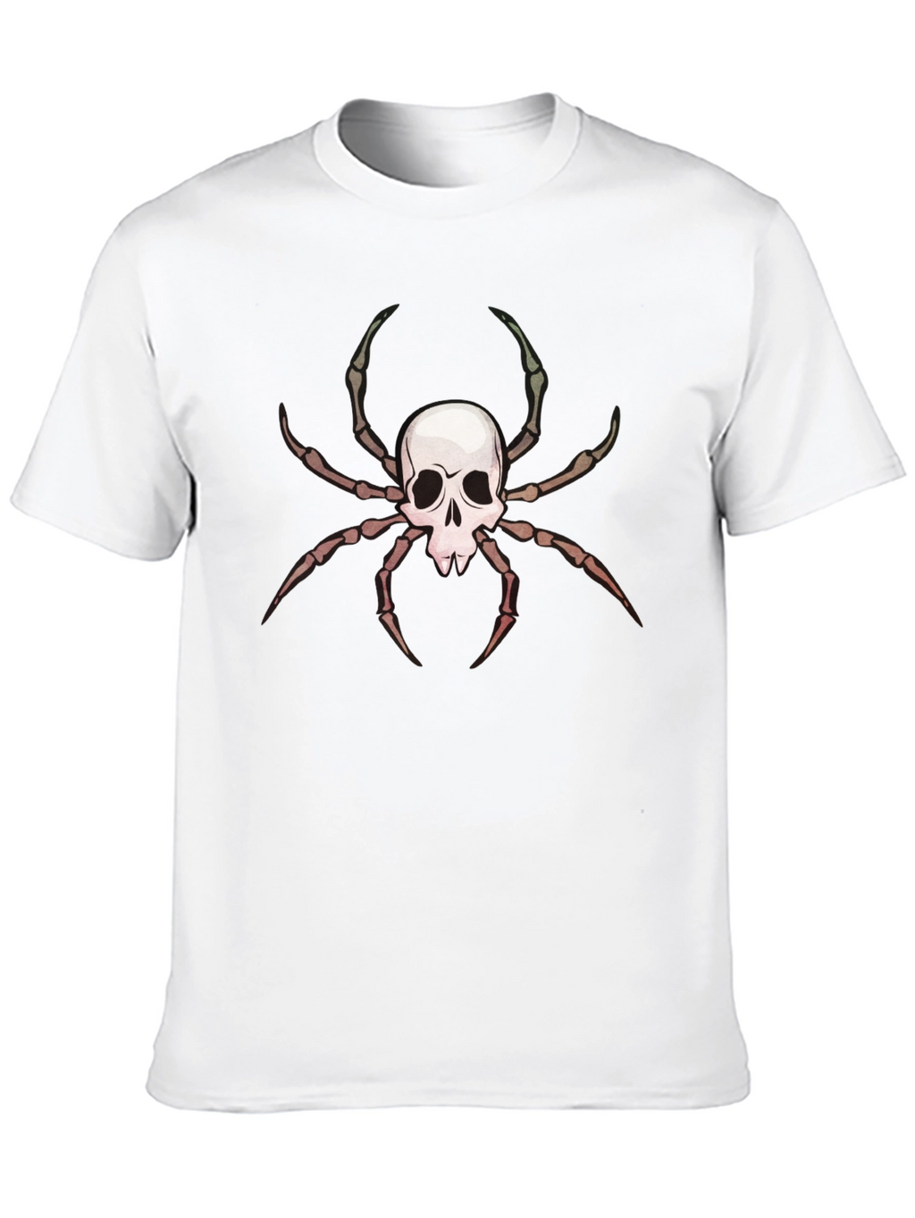 Skull Spider Graphic Tee - Mens Black T-Shirt