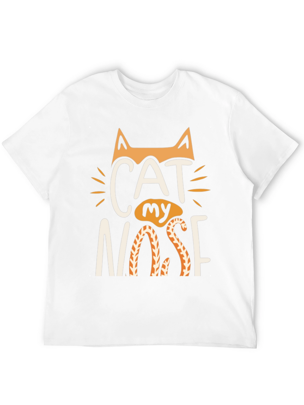 Cat My Nose Graphic Tee - Black