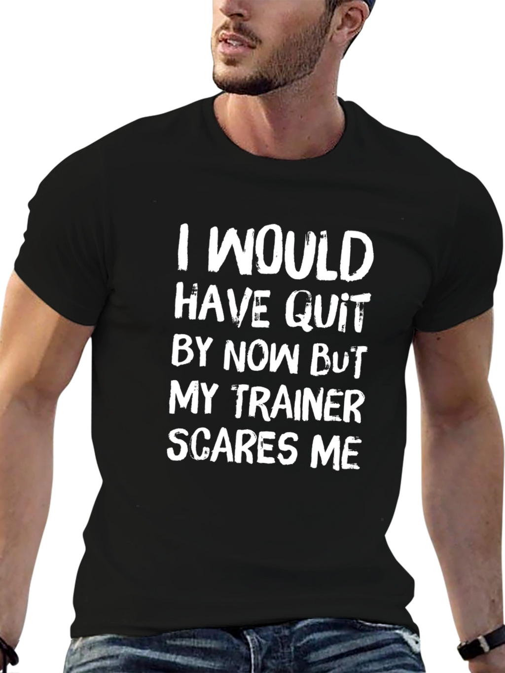 Funny Gym Trainer T-Shirt - Workout Motivation