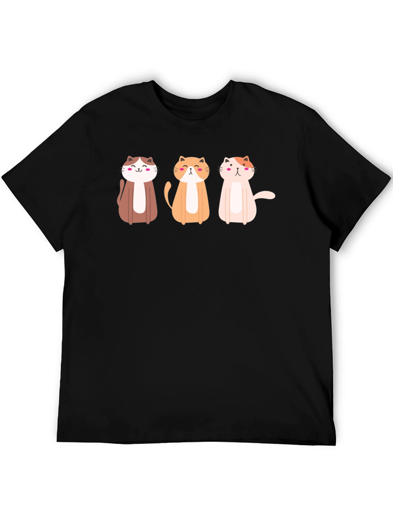 Cute Cats T-Shirt - Stylish Graphic Tee for Cat Lovers