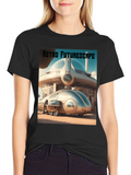 Retro Futurescape Graphic Tee