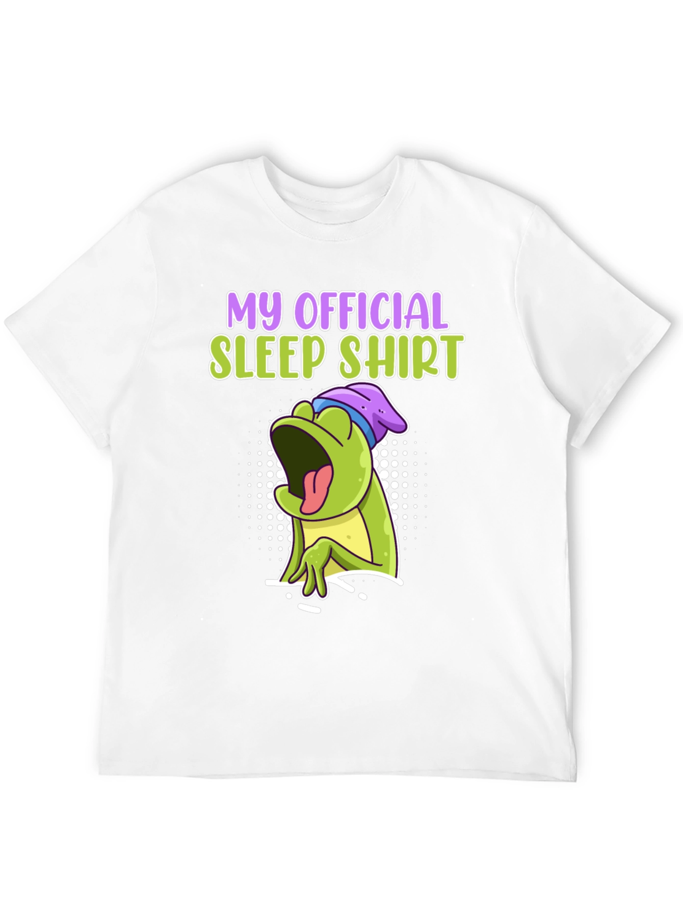 Official Sleep Shirt - Funny Frog Design