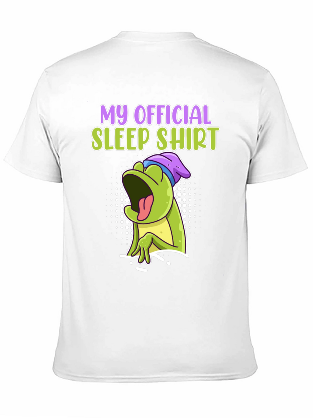 Official Sleep Shirt - Funny Frog Design