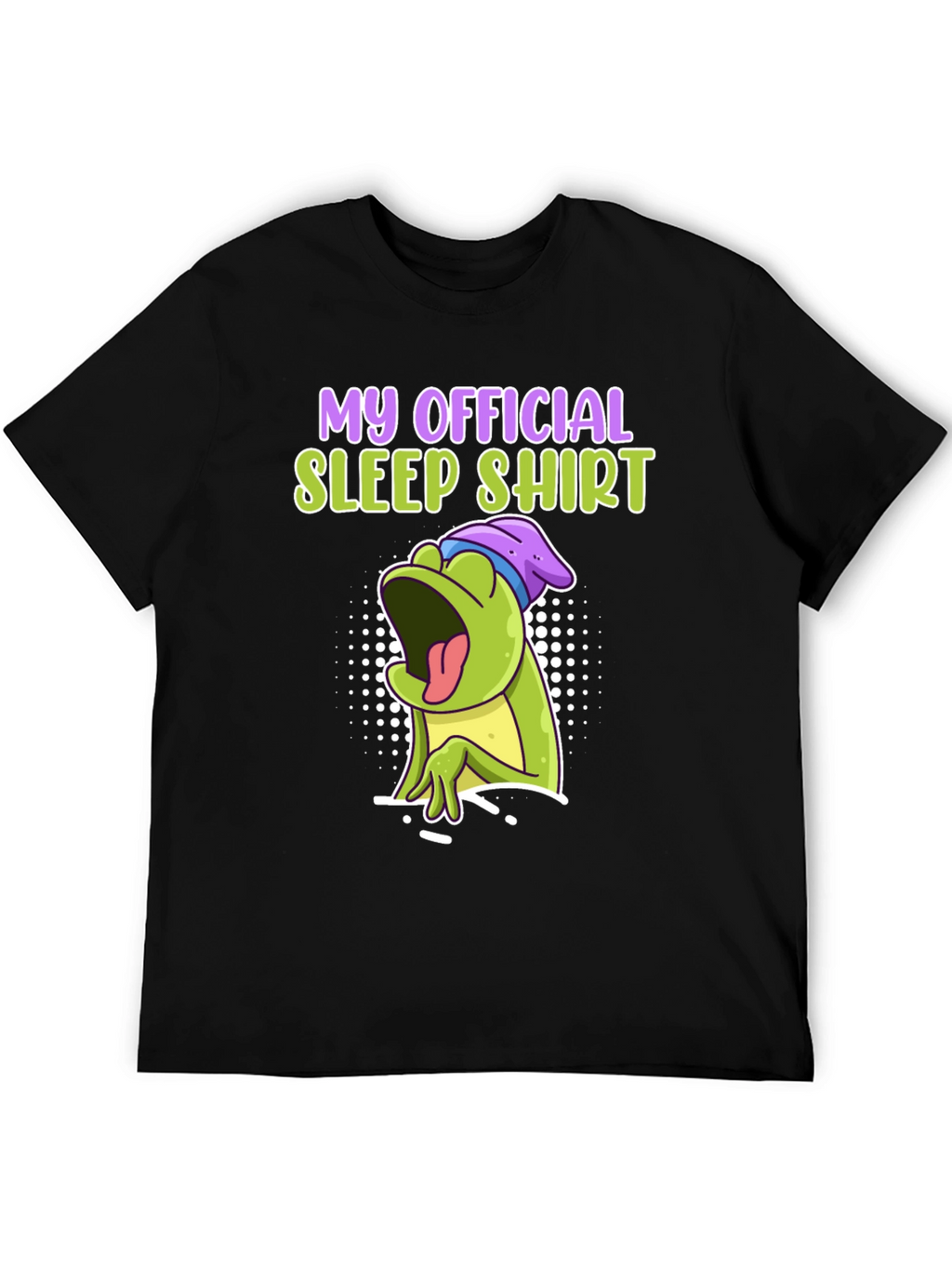 Official Sleep Shirt - Funny Frog Design