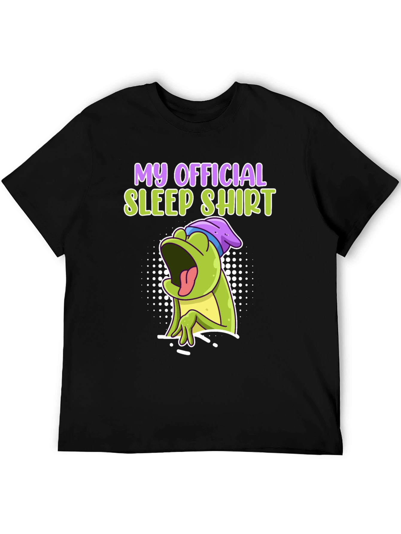 Official Sleep Shirt - Funny Frog Design