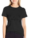 Own Perspective Black T-Shirt