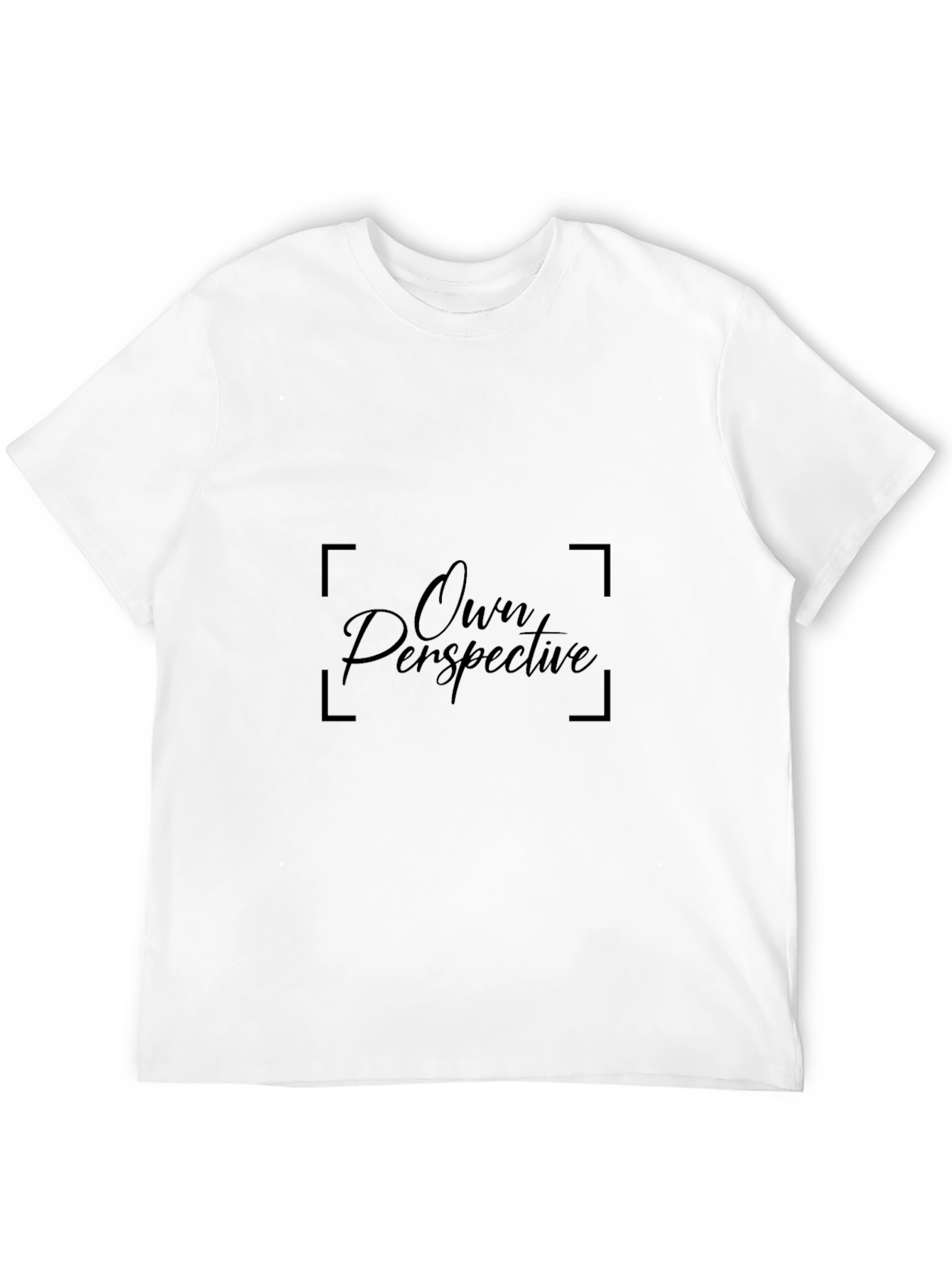 Own Perspective Black T-Shirt
