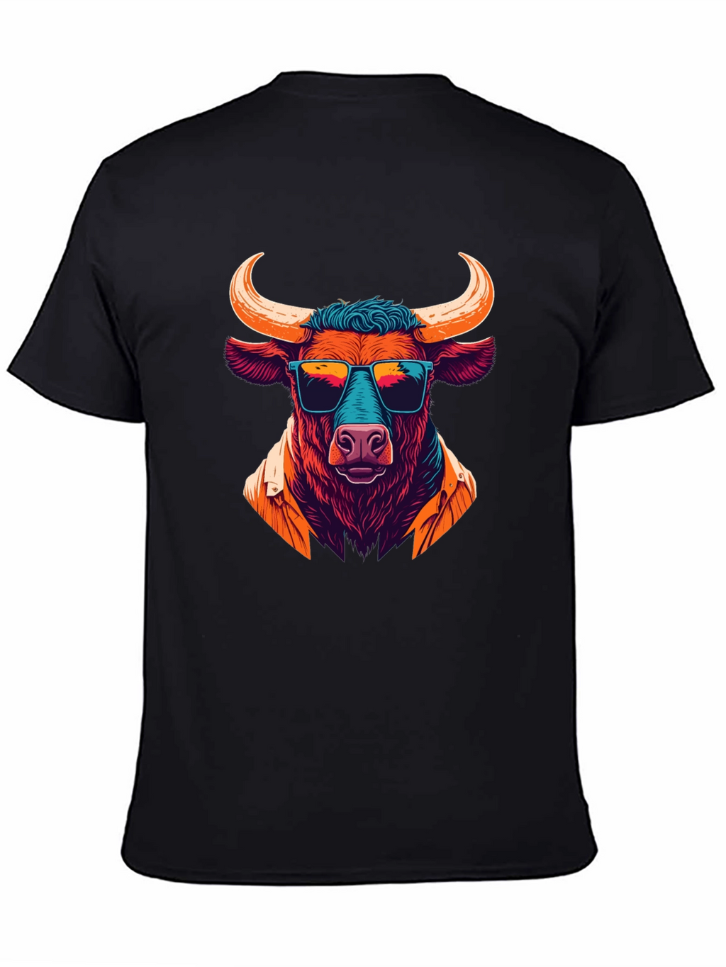 Cool Bull Graphic Tee - Mens Black T-Shirt