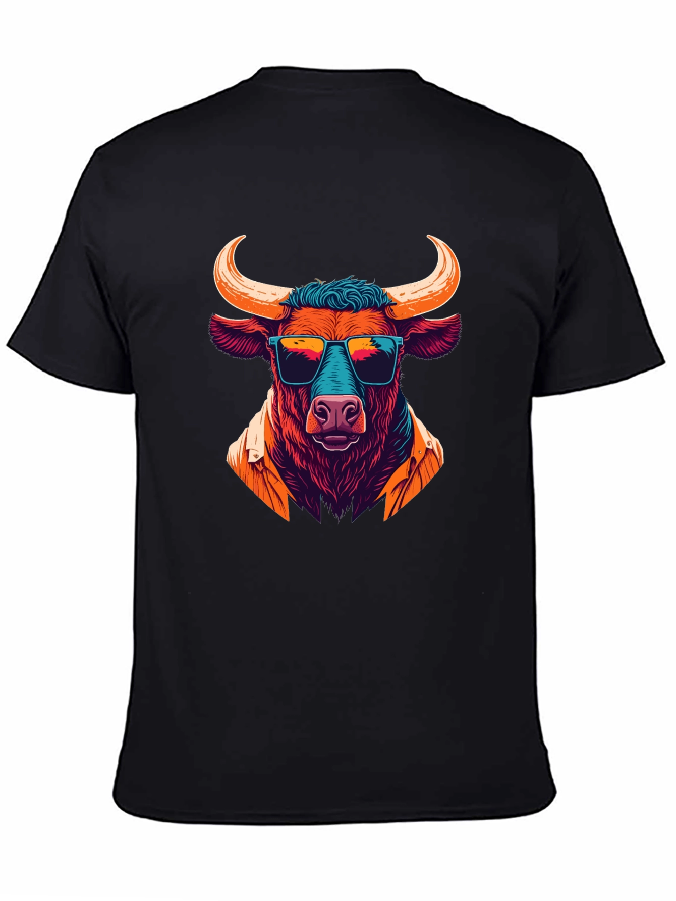 Cool Bull Graphic Tee - Mens Black T-Shirt