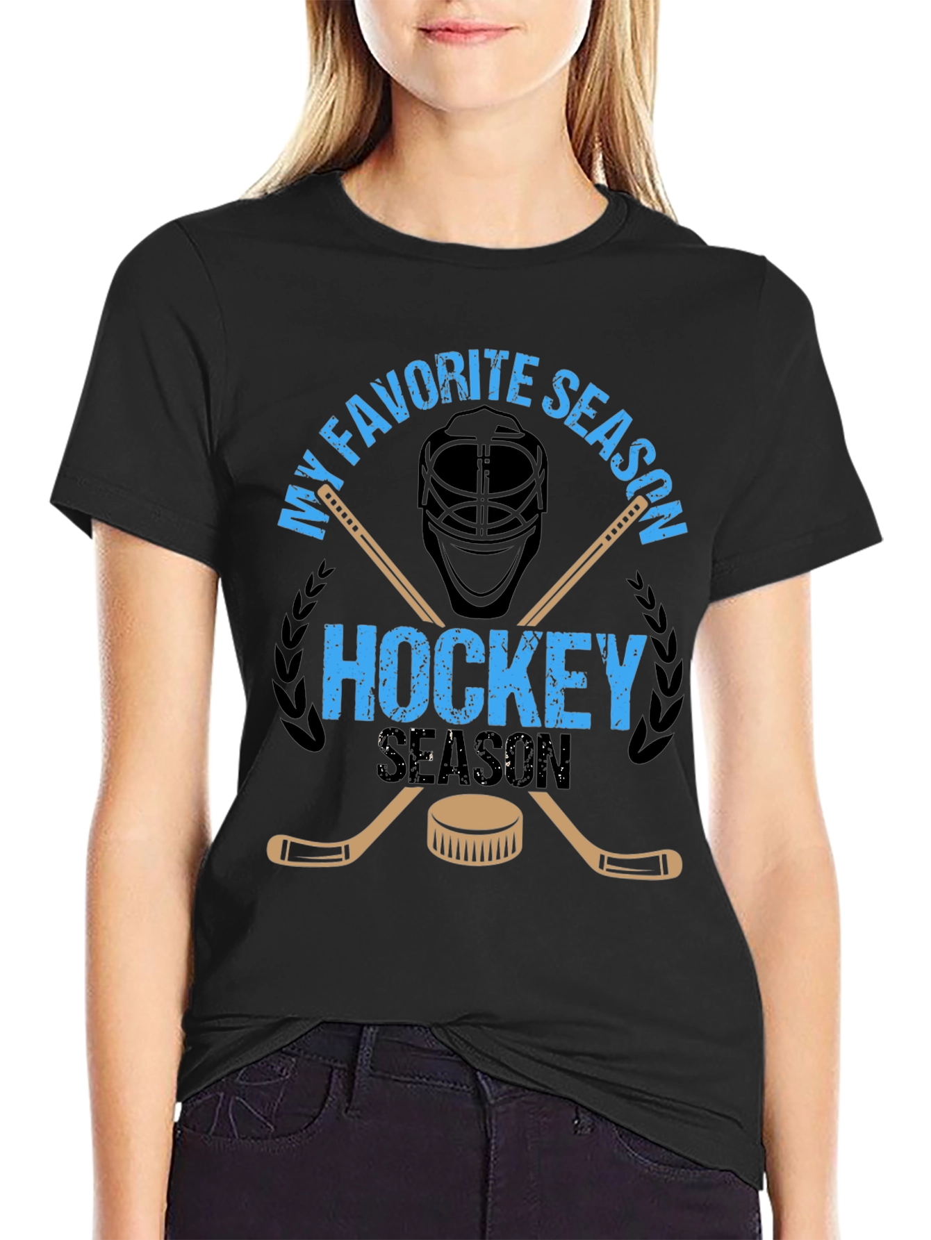 Hockey Season Graphic Tee