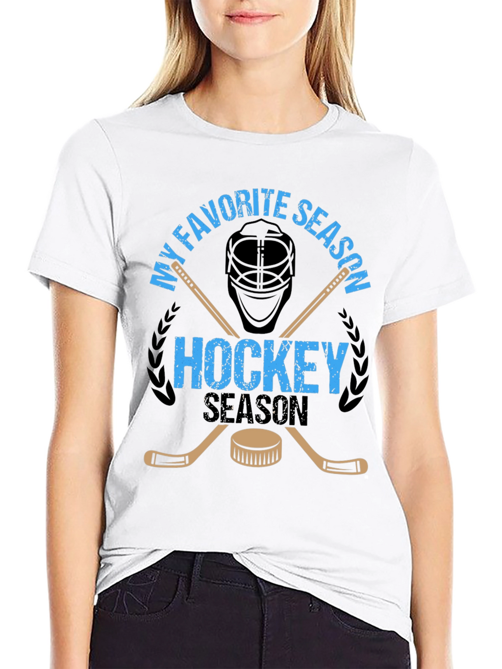 Hockey Season Graphic Tee
