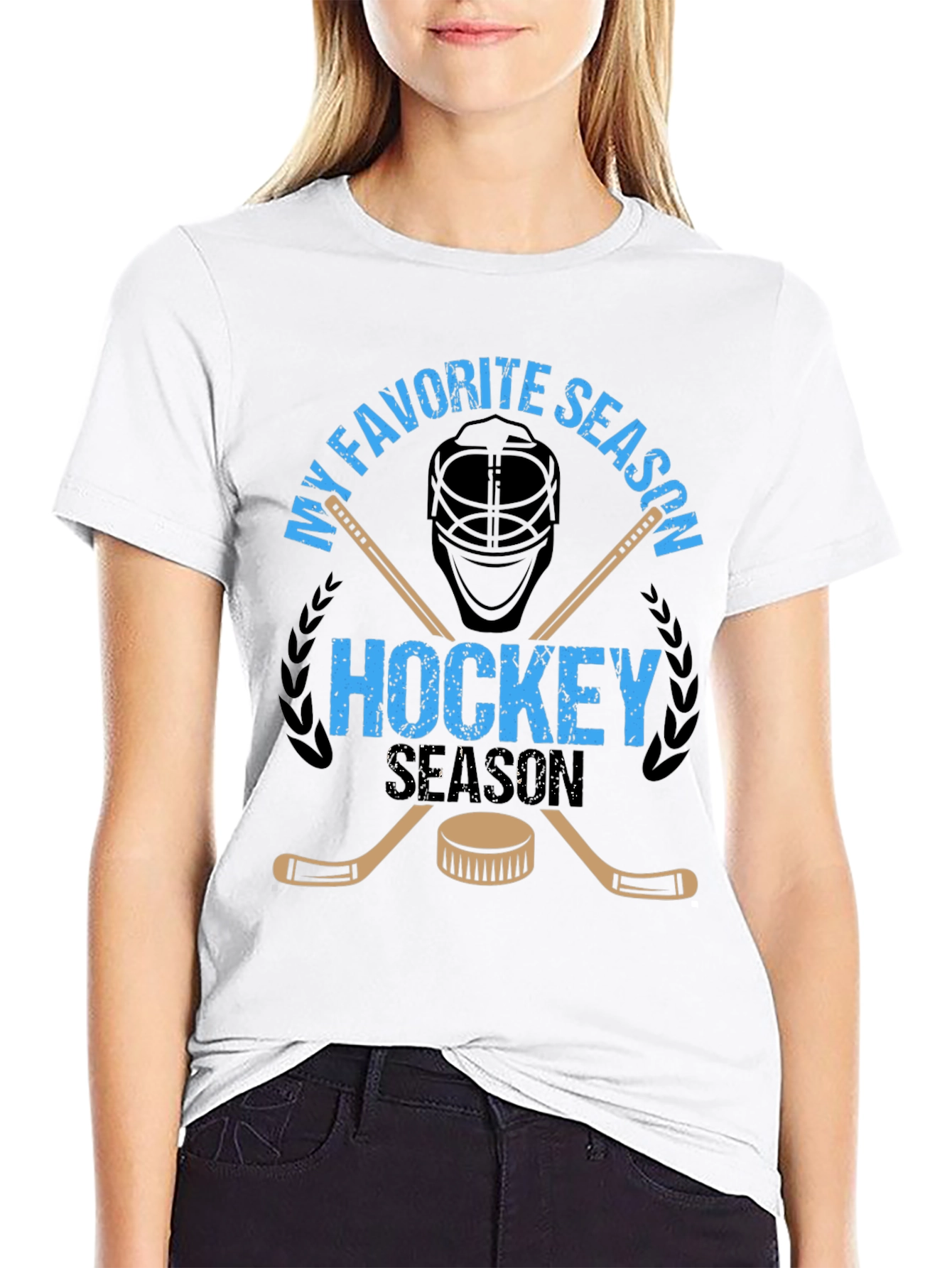 Hockey Season Graphic Tee