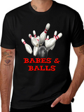 Babes & Balls Bowling T-Shirt - Strike Style!