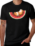 Guinea Pig Watermelon T-Shirt