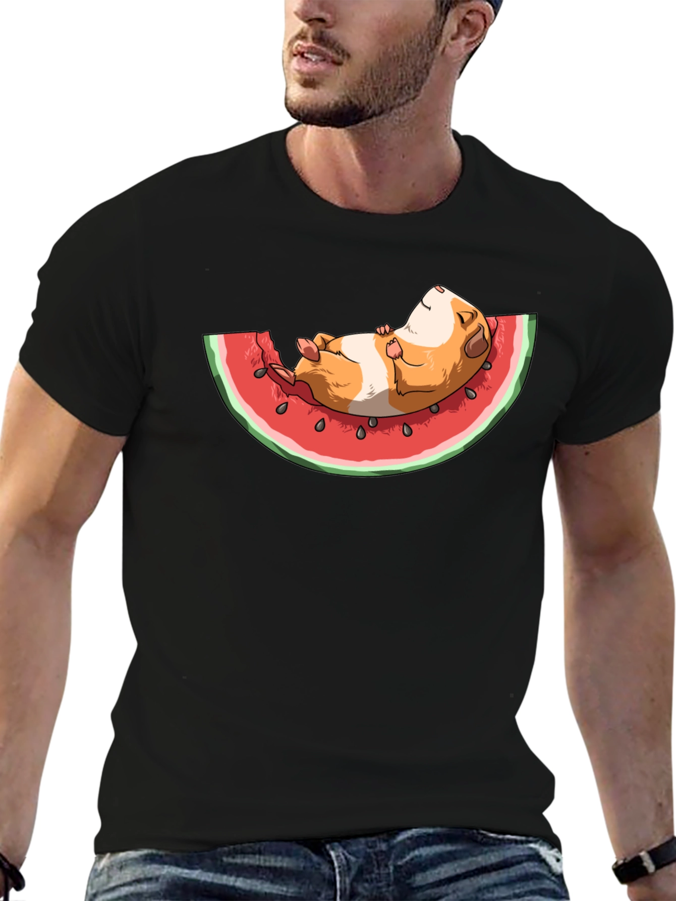 Guinea Pig Watermelon T-Shirt