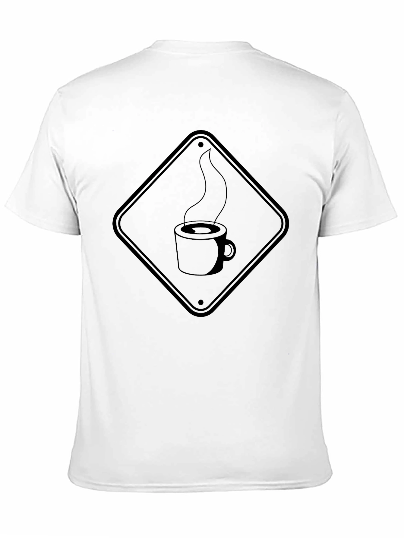 Coffee Hazard Mens Black T-Shirt